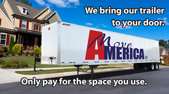 MoveAmerica trailer delivered to your door